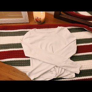 Small white long sleeve